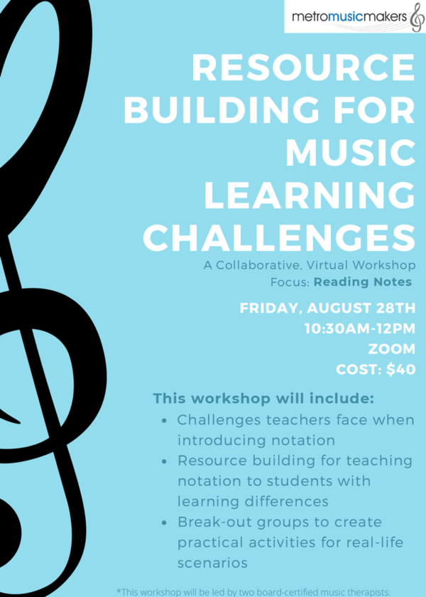 Resource Building for Music Learning Challenges