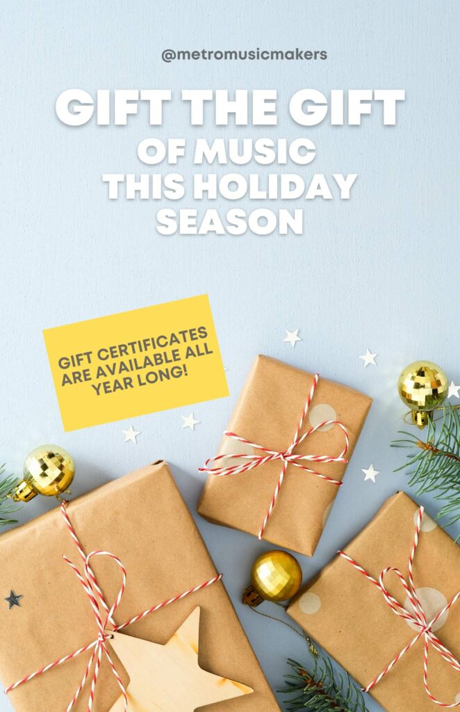 Give the gift of music this holiday season