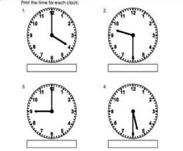clock visual